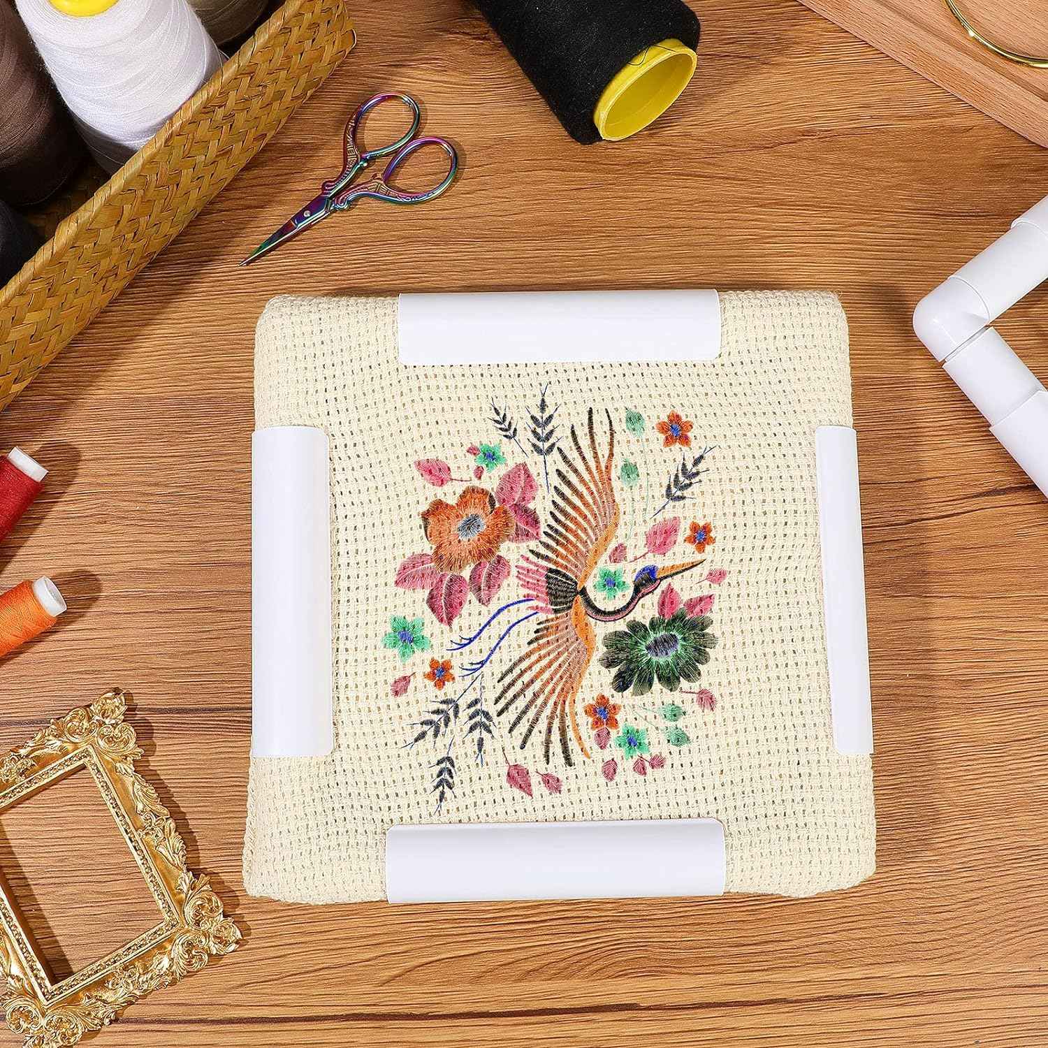 3Pcs Cross Stitch Embroidery Hoops and Frames for Quilting