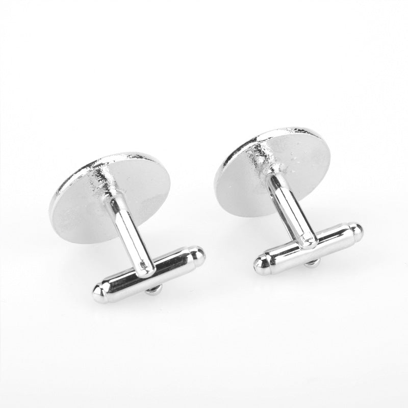 2cm Captain Marvel Logo Pair Cufflinks French Cuff