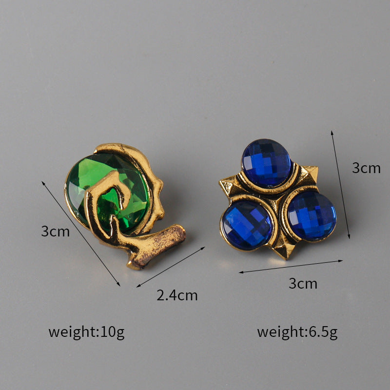 El Pin Broche de Escudo de The Legend of Zelda: Breath of the Wild Paquete de 12