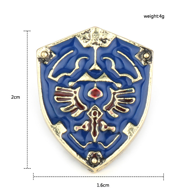 Die Legende von Zelda: Breath of the Wild Schild-Pin-Brosche 12er-Pack