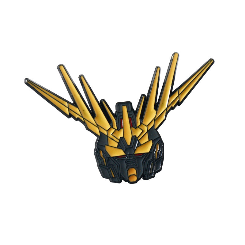 Anime Gundam Metallabzeichen Brosche 8er Pack