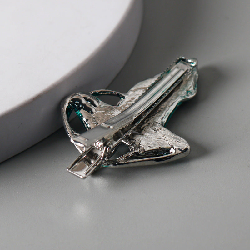 El Pin de Broche de Hoja Élfica de El Señor de los Anillos con Plating de Plata 4 Pack