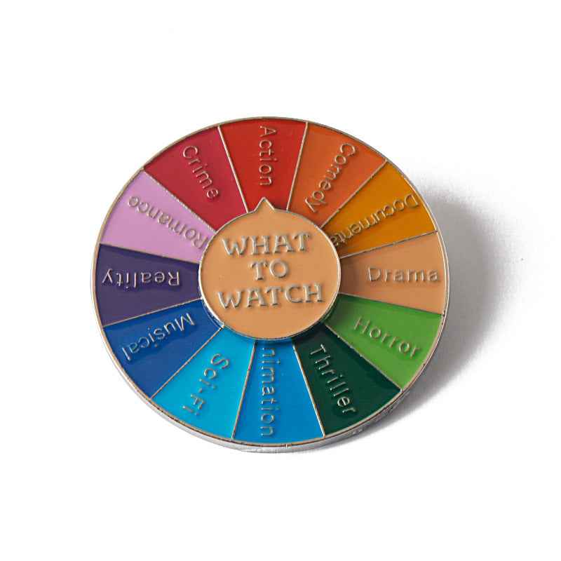 NOW I'M GOING TO Circular Spinner Brooch 3 Pack - Lots of Buttons
