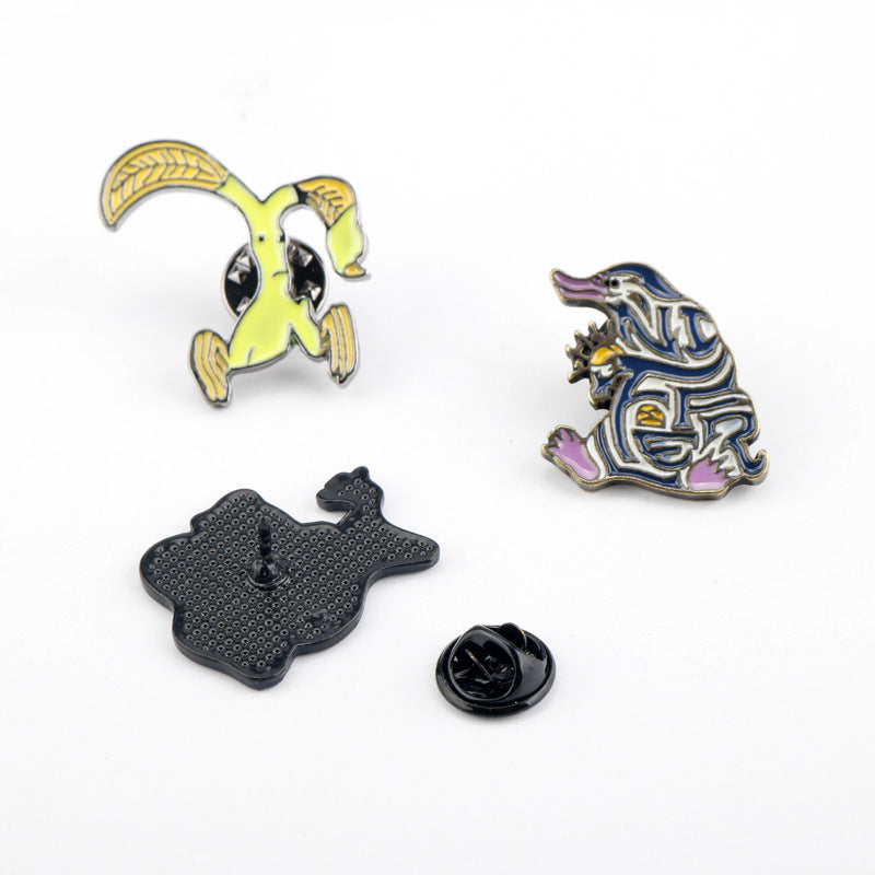 El Pin de Metal Niffler de La Vida Secreta de tus Mascotas 3 Pack