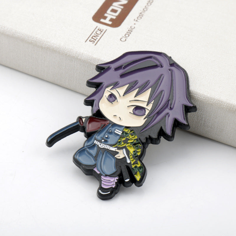 Demon Slayer Yori Zenitsu Inosuke Pines de Metal 3 Pack