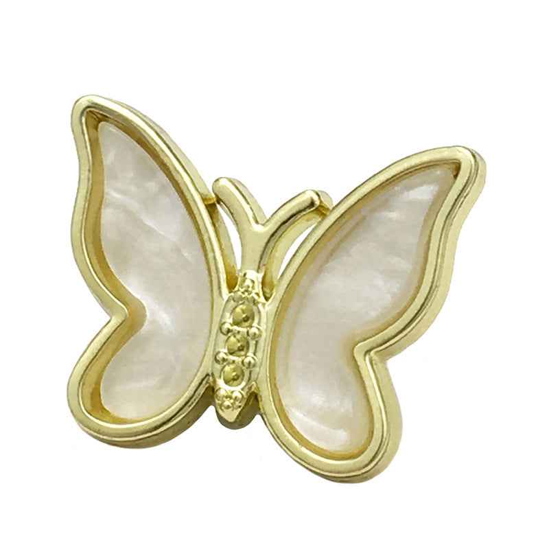 20mm Vintage 3D Butterfly Metal Buttons for Women's Outerwear 12pcs - Lots of Buttons