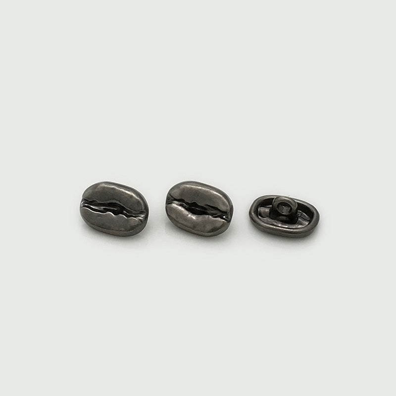 12mm Ovális Homorú Antik Arany Fém Ing Gombok 30db