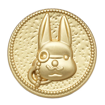 17,5/22,5mm Kaninchen Cartoon Metallknöpfe mit Steg 12 Stück