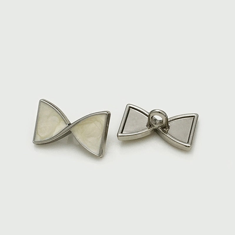17x10mm Íjcsomó Fém Gomb Fogantyúval 20db