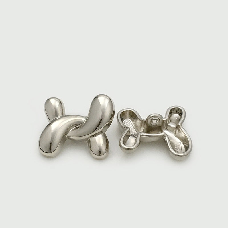 15/17,5/20/22,5mm Gold Unregelmäßige X-förmige Metallknöpfe 20 Stück
