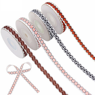10mm Urheilu Ribbed Nauha Jalkapallo, Koripallo, Pesäpallo, Jalkapallo 4 Pakkaus