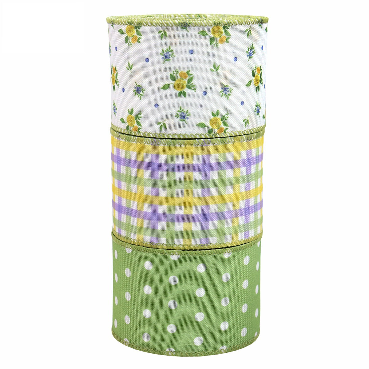 63mm Kevätkukka Lankareunainen Virkkausnauha 5 Yards per Roll