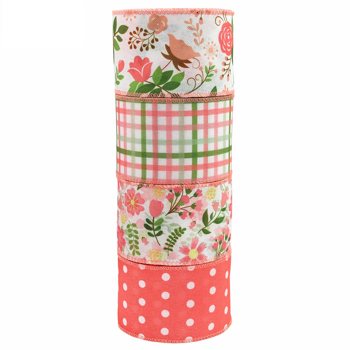 63mm Kevätkukka Lankareunainen Virkkausnauha 5 Yards per Roll
