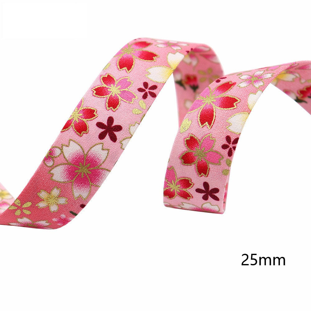 10mm/25mm/40mm Japansk Stil Sakura Vannbølgebånd 8 Pakke