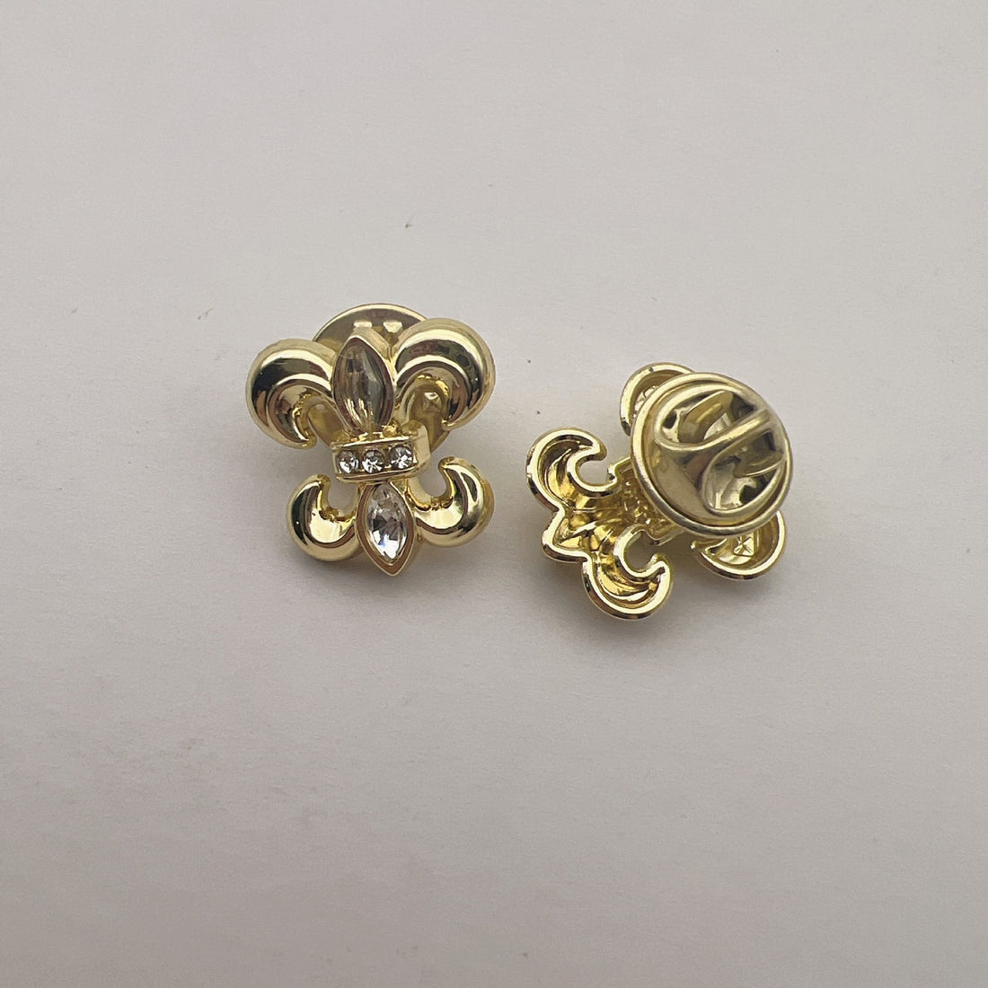 Broche de metal en forma de abeja con diamantes de alta brillantez de 18 mm, 50 piezas