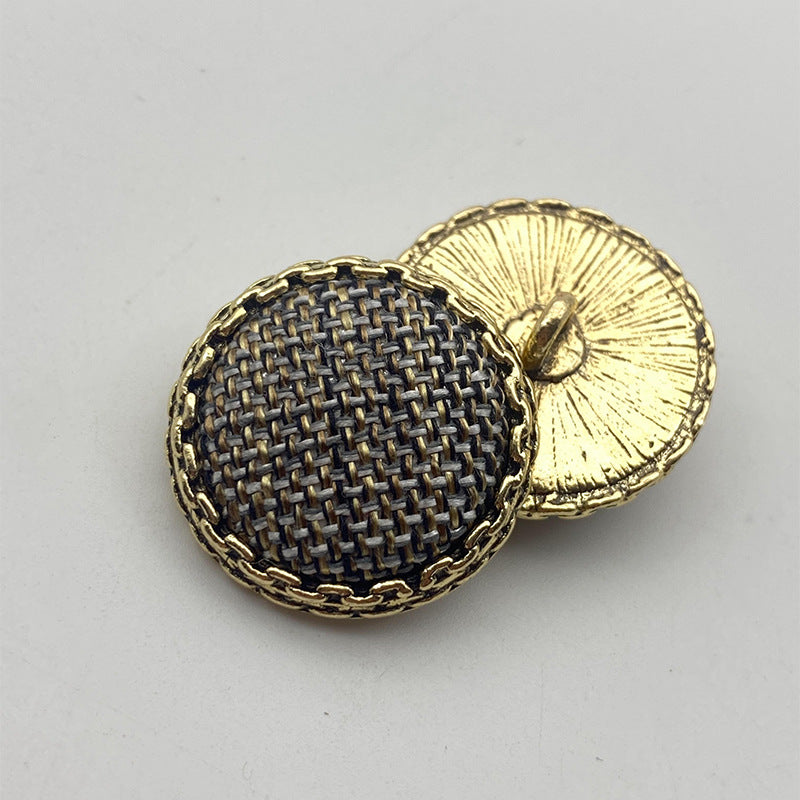 Botões de Metal com Shank em Padrão Estrela de 25mm 50 Pacote (5 Cores)