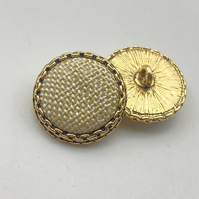 Botões de Metal com Shank em Padrão Estrela de 25mm 50 Pacote (5 Cores)