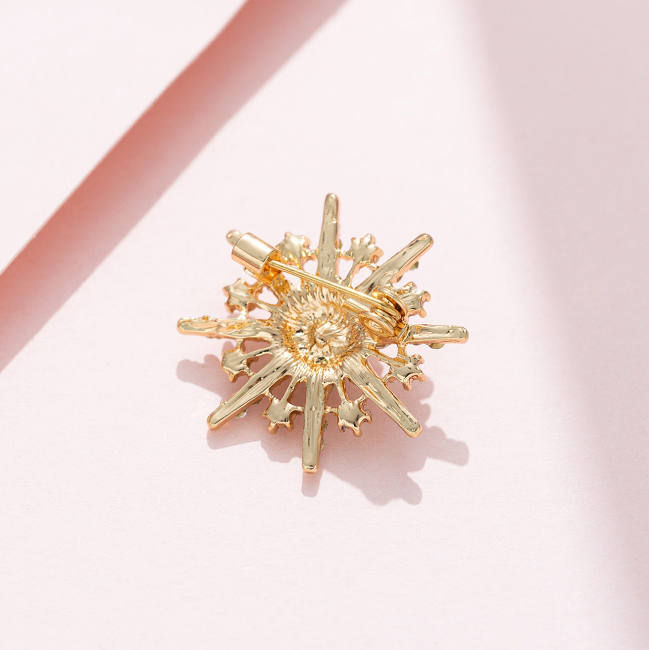 Men's Eight-Pointed Star Diamond Brooch 4 Pack - Lots of Buttons