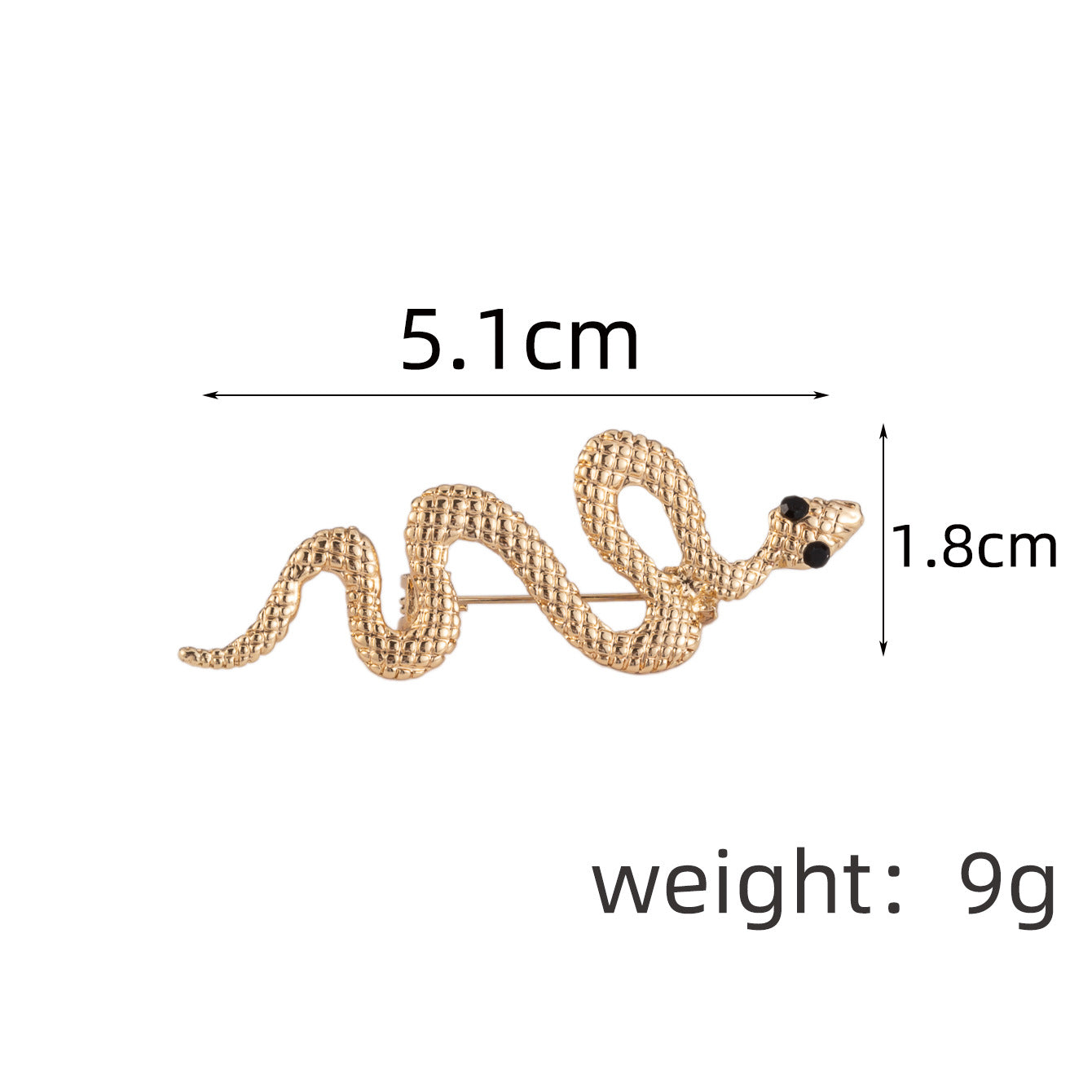 Snake Badge Women's Trendy Clothing Decorative Pin Brooch 4PCS - Lots of Buttons