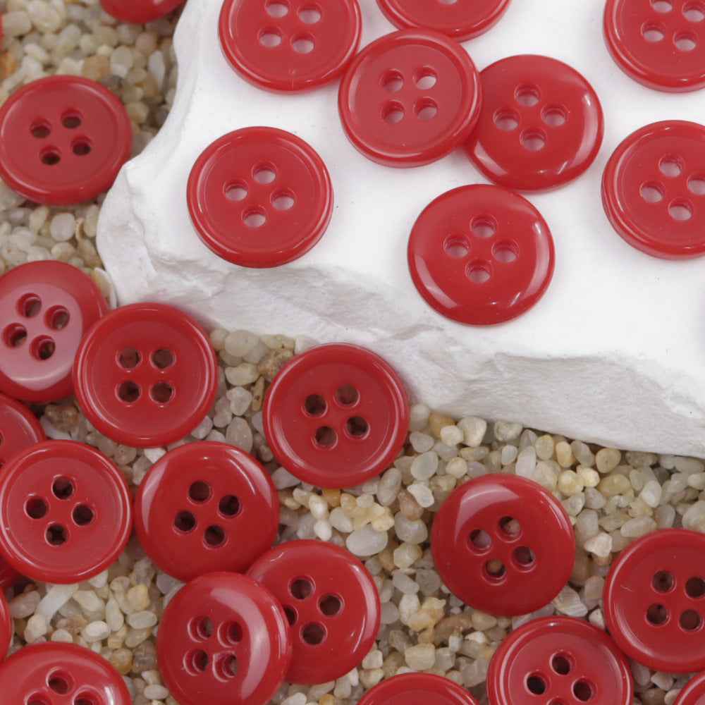 11.5/12.5mm Dopamine Colored Urea Buttons for Children's Clothing 50pcs - Lots of Buttons