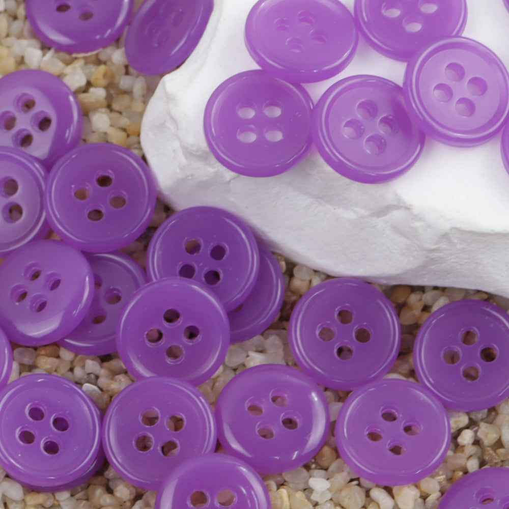 11.5/12.5mm Dopamine Colored Urea Buttons for Children's Clothing 50pcs - Lots of Buttons