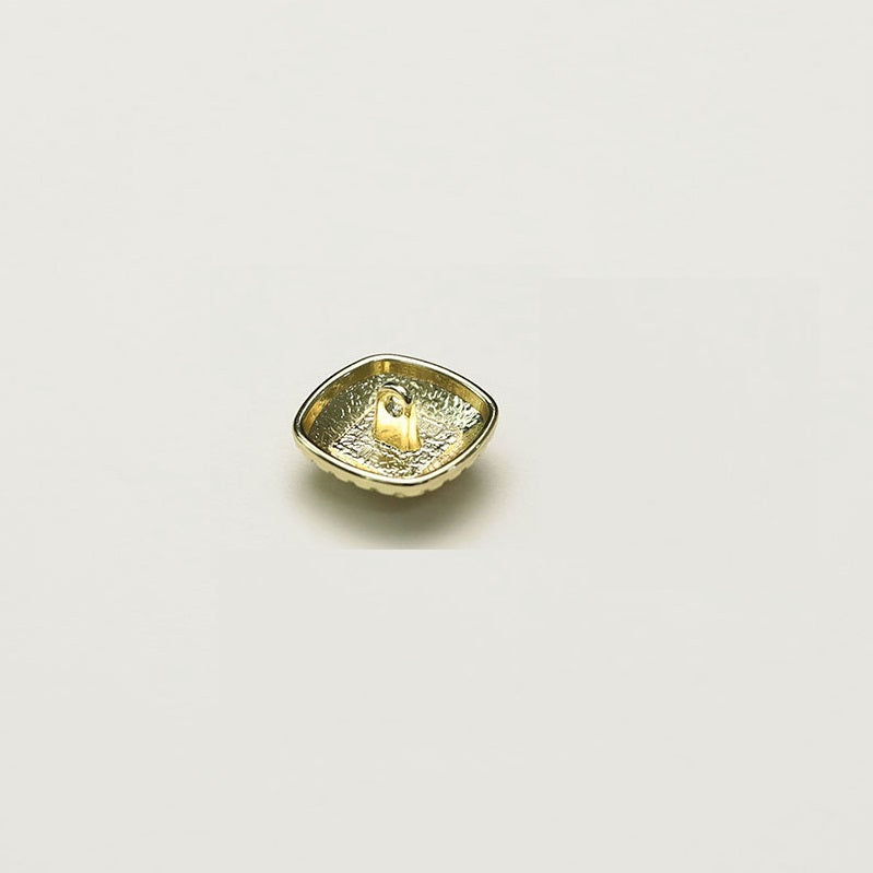 13,5-20,5 mm Vierkante Vintage Gouden Metaal Kledingknopen 30 Pack
