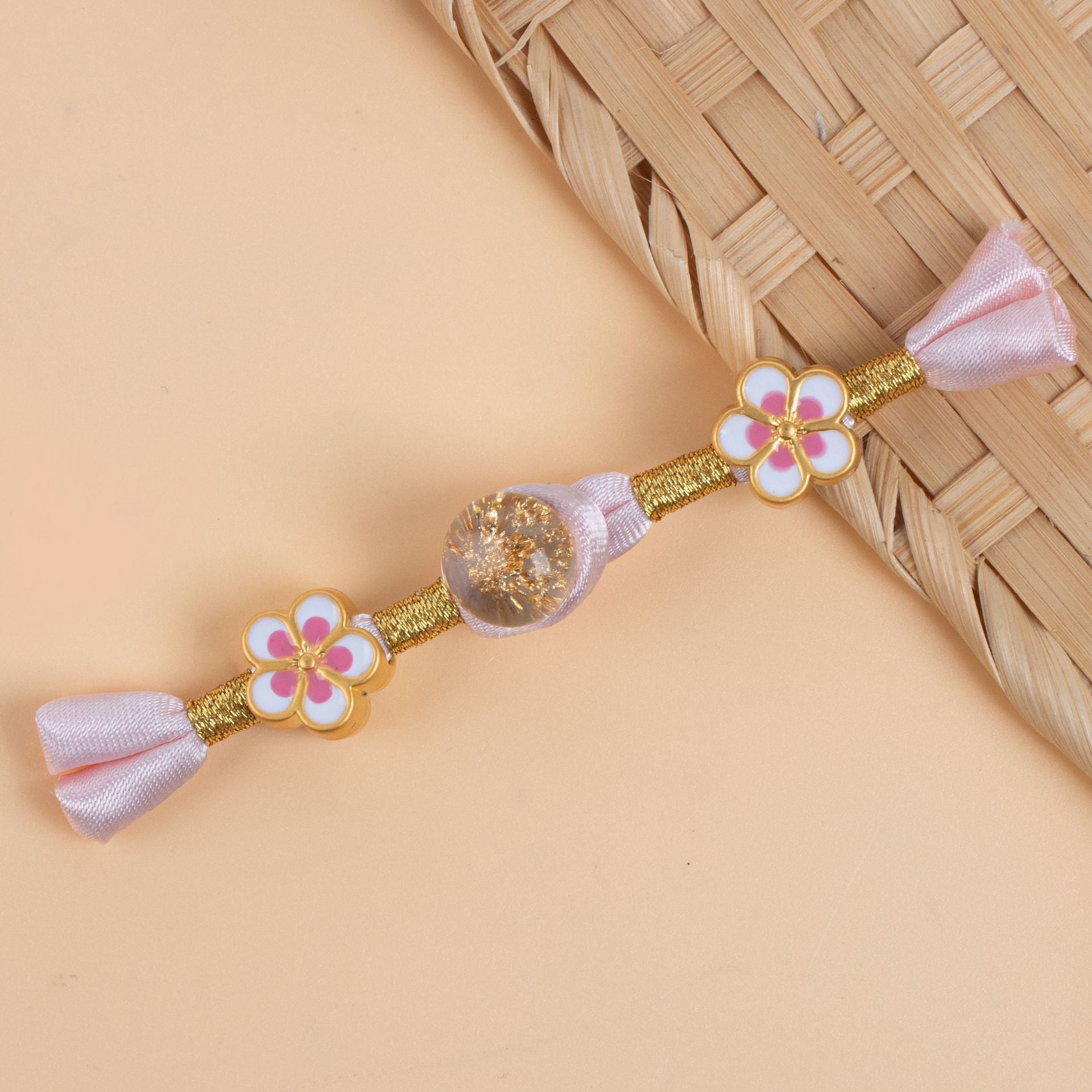 8cm/27cm Cheongsam grodknappar handgjorda flätade satintyg 6 st