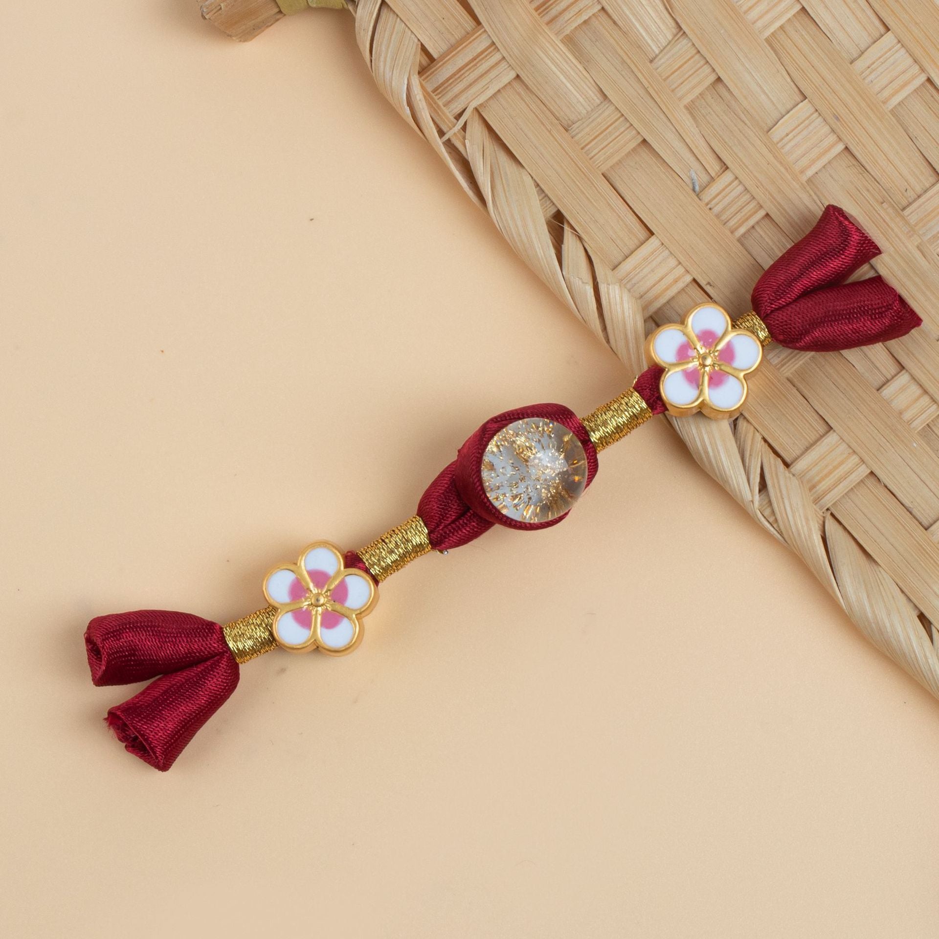 8cm/27cm Cheongsam grodknappar handgjorda flätade satintyg 6 st