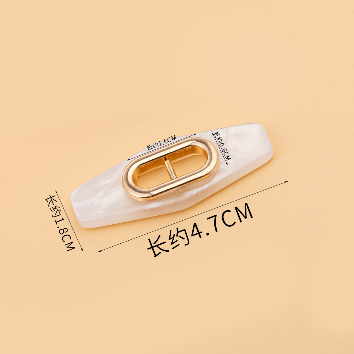 Juego combinado de 18 tipos de botones de toggles de resina