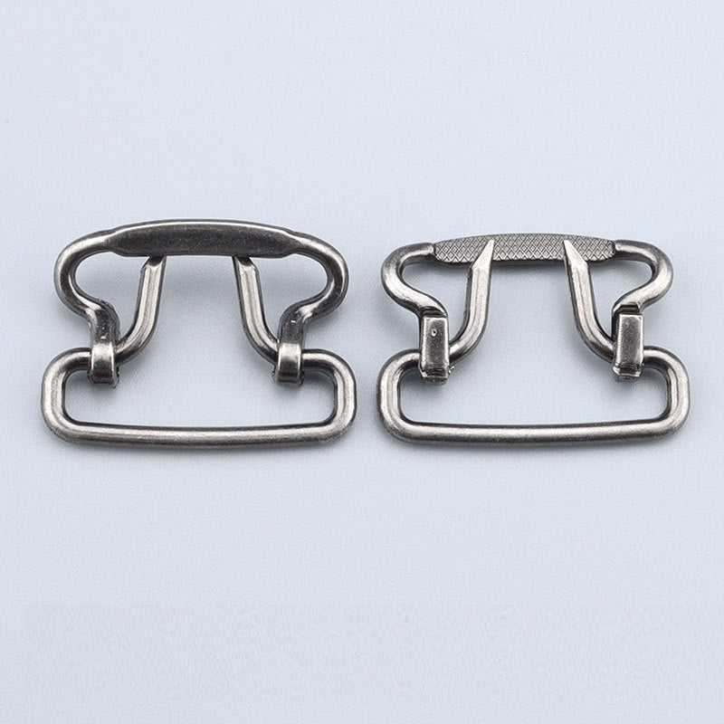 28mm Electroplated Alloy Buckles for Men's Suit Vests Adjustment Buttons 8pcs - Lots of Buttons