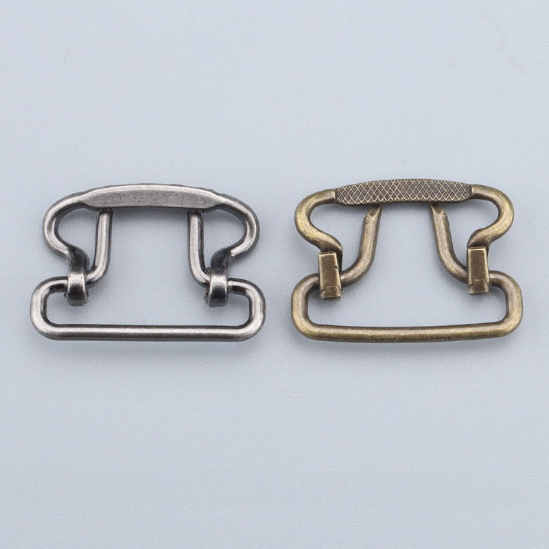 28mm Electroplated Alloy Buckles for Men's Suit Vests Adjustment Buttons 8pcs - Lots of Buttons
