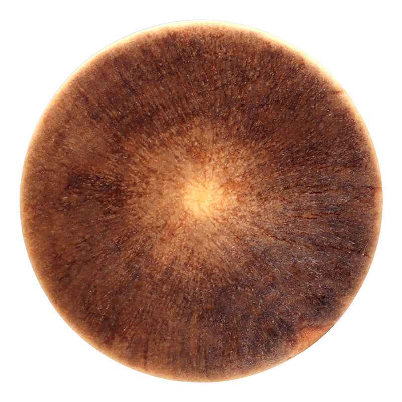 High-Footed Round Vintage Poplar Wood Buttons for Women's Shirts Sweaters 30pcs - Lots of Buttons