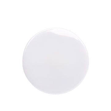 Pulsanti in ceramica piatta neri e bianchi da 15-25mm con asola per giacche e cappotti 6 pezzi