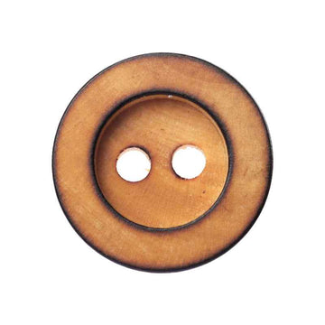 11.5mm Round 2-Hole Poplar Wood Buttons for Children's Sweater Cardigans 60pcs - Lots of Buttons