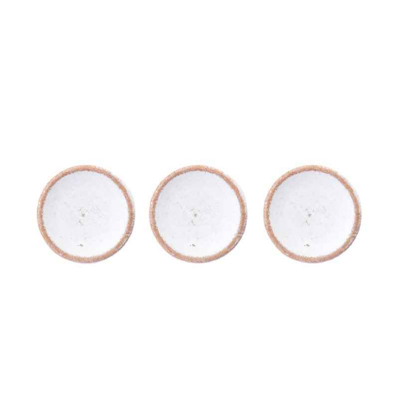 11.5mm Round Blue White Painted Distressed Shank Wood Buttons for Children's Sweaters Cardigans 40pcs - Lots of Buttons