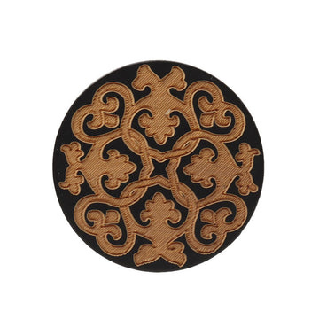 Bottoni piatti in legno con gambo nero laser inciso, diametro 15-27,5 mm