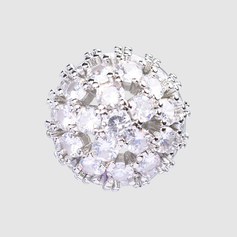 19mm Luxury Full Diamond Zircon Crystal Button for Women's Coats 2pcs - Lots of Buttons