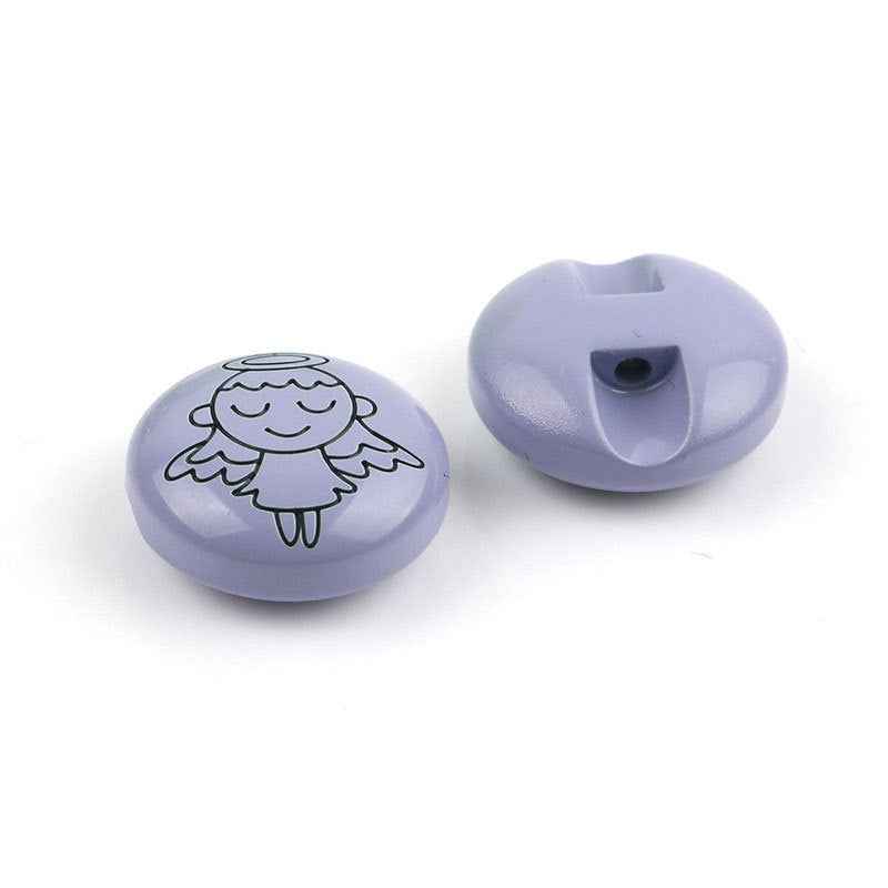 11mm Resin Colorful Cartoon Buttons Perfect for Children's DIY and Clothing 120 Pack - Lots of Buttons
