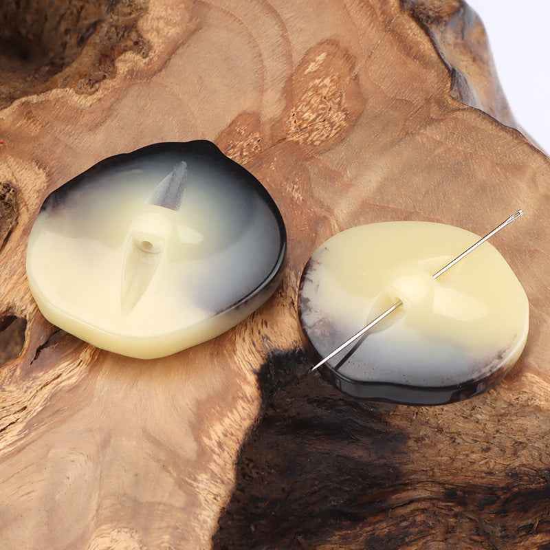 21/23/30/33mm Imitation Shell Shaped Resin Buttons for Women's Coats 20pcs - Lots of Buttons