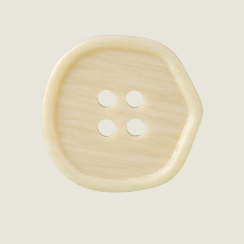 18-28mm Svart Beige Khaki Geometriska 4-Hål Träådring Resin Knappar 20ST