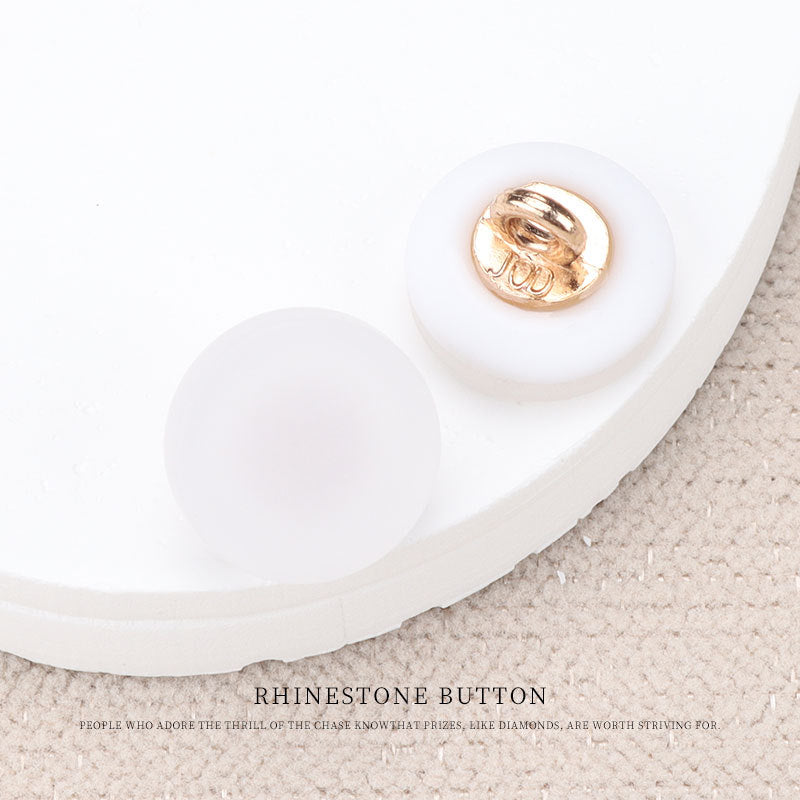 11mm Colorful Resin Flat Shank Shirt Button for Children's Blouses 80 Pack - Lots of Buttons