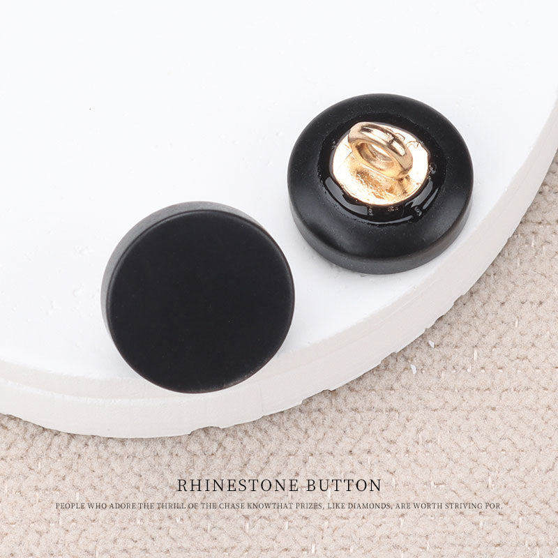 11mm Colorful Resin Flat Shank Shirt Button for Children's Blouses 80 Pack - Lots of Buttons
