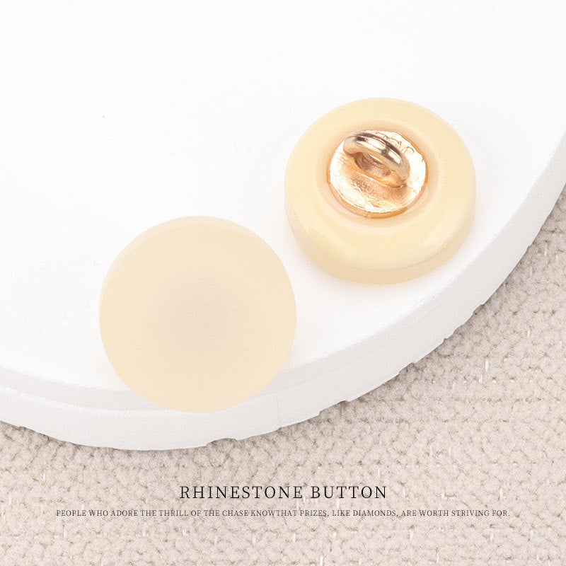 11mm Colorful Resin Flat Shank Shirt Button for Children's Blouses 80 Pack - Lots of Buttons