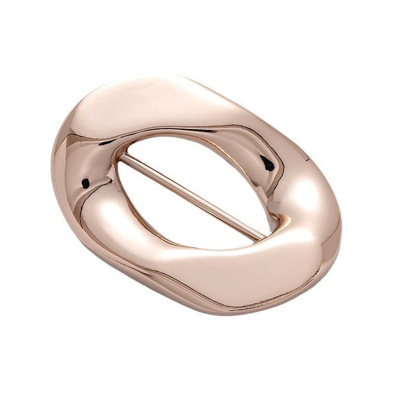 Irregular Shaped Decorative Buckle for Coats and Swimsuits 2PCS - Lots of Buttons