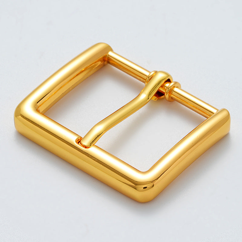 30mm Fashion Gold Metal Waist Pin Buckle 2pcs - Lots of Buttons