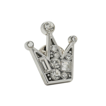 Silver Polygonal Diamond Metal Badge Brooch 3pcs - Lots of Buttons