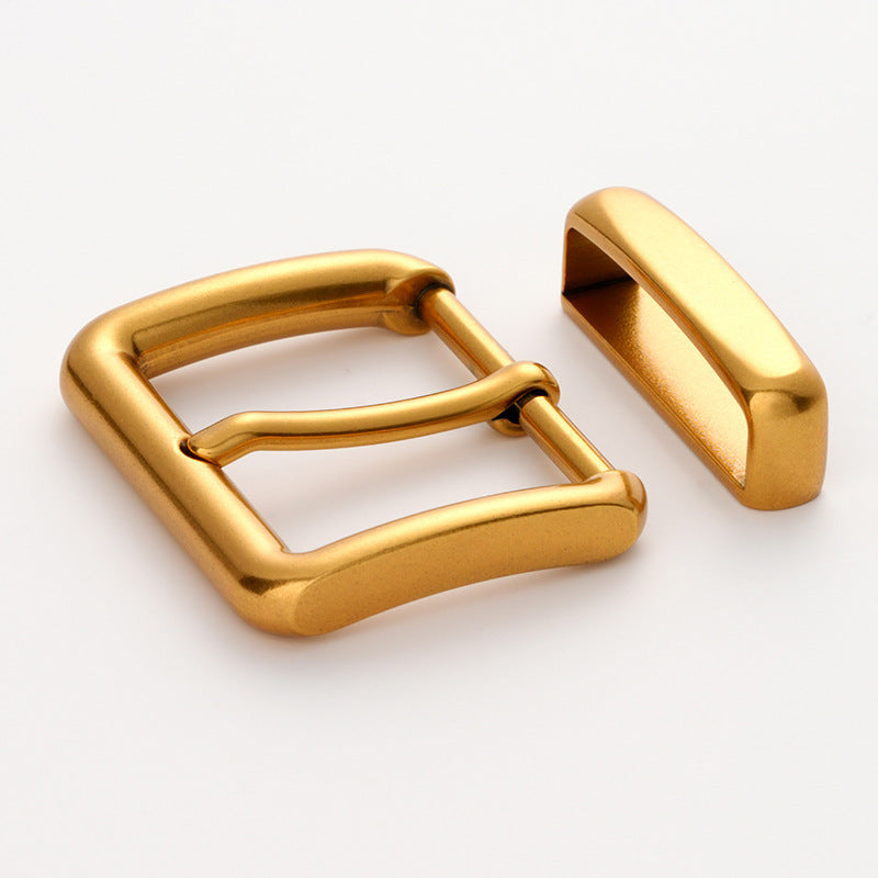 36mm Vintage Gold Alloy Clothing Waist Adjustment Buckle - Lots of Buttons