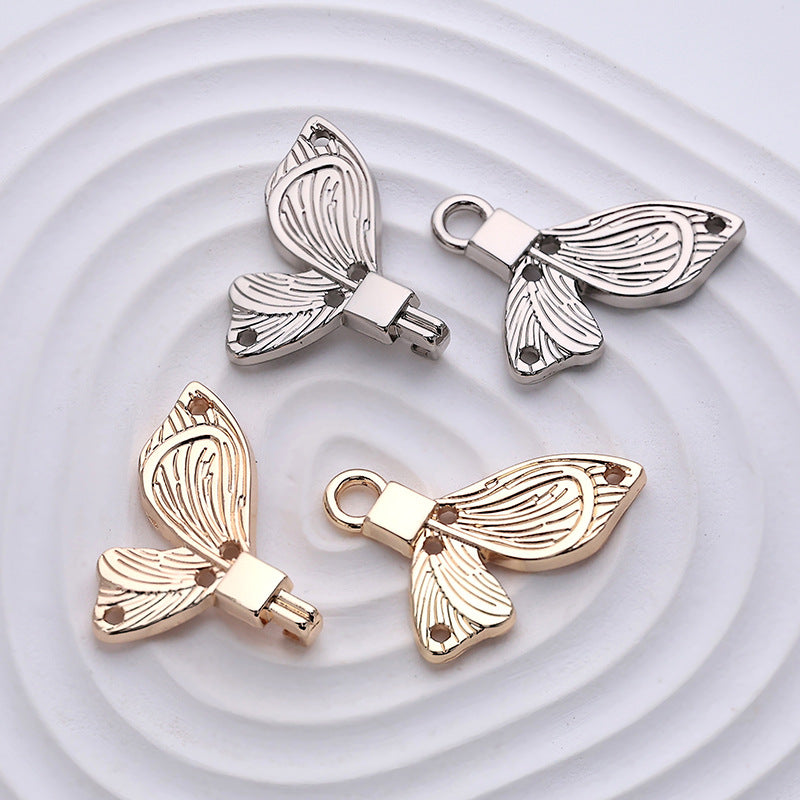 Chinese Formal Dress Metal Pair Decorative Buckle 6pcs - Lots of Buttons