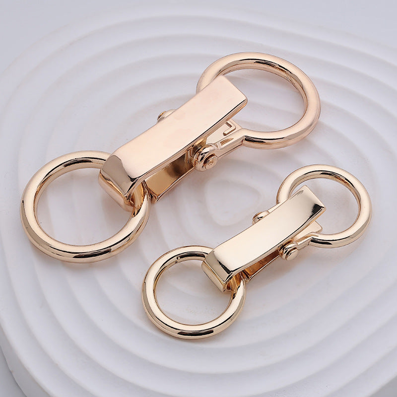 Chinese Clothing Metal Belt Lock Decorative Adjustable Buckle 2pcs - Lots of Buttons