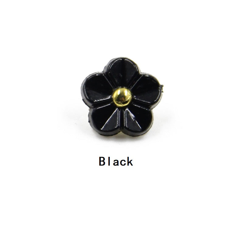 11mm Flower Resin Shank Shirt Decorative Buttons 80 Pack - Lots of Buttons